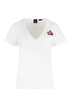 Carica l'immagine nel visualizzatore di Gallery, T-shirt Turbato con scollo a V
