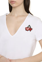 Carica l'immagine nel visualizzatore di Gallery, T-shirt Turbato con scollo a V
