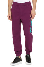 Carica l'immagine nel visualizzatore di Gallery, Track-pants in cotone con logo
