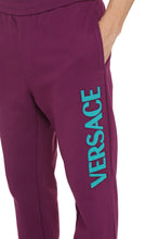 Carica l'immagine nel visualizzatore di Gallery, Track-pants in cotone con logo
