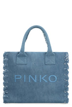 Load image into Gallery viewer, Beach Shopper denim bag
