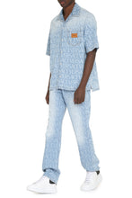 Carica l'immagine nel visualizzatore di Gallery, Camicia in denim con logo
