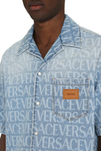 Carica l'immagine nel visualizzatore di Gallery, Camicia in denim con logo
