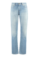 Carica l'immagine nel visualizzatore di Gallery, Jeans straight leg a 5 tasche
