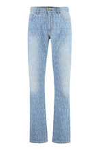 Carica l'immagine nel visualizzatore di Gallery, Jeans straight leg a 5 tasche
