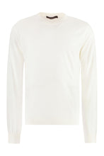 Load image into Gallery viewer, Long sleeve cotton blend t-shirt
