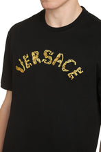 Carica l'immagine nel visualizzatore di Gallery, T-shirt in cotone con logo ricamato
