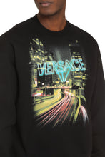 Load image into Gallery viewer, Printed cotton crew-neck sweatshirt
