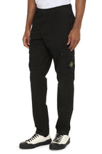 Carica l'immagine nel visualizzatore di Gallery, Pantaloni cargo in cotone stretch
