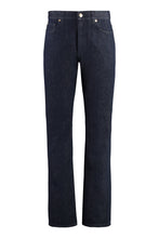 Carica l'immagine nel visualizzatore di Gallery, Jeans straight leg a 5 tasche
