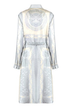 Carica l&#39;immagine nel visualizzatore di Gallery, Abito chemisier in seta stampata
