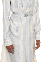 Carica l&#39;immagine nel visualizzatore di Gallery, Abito chemisier in seta stampata
