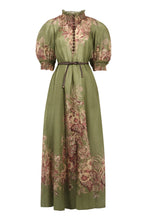 Load image into Gallery viewer, Ottie Swing floral midi dress
