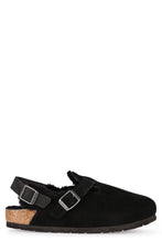 Carica l'immagine nel visualizzatore di Gallery, Slippers Tokio in pelle e pelliccia
