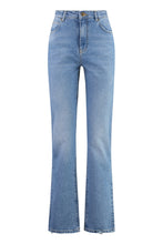 Load image into Gallery viewer, Roxanne 5-pocket straight-leg jeans

