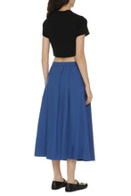Load image into Gallery viewer, Ecuba cotton midi skirt
