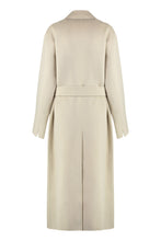 Carica l'immagine nel visualizzatore di Gallery, Cappotto lungo Cornice in lana

