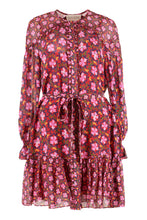 Load image into Gallery viewer, Pixie printed silk dress
