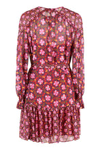 Load image into Gallery viewer, Pixie printed silk dress
