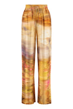 Load image into Gallery viewer, Purple Rain printed high-rise trousers
