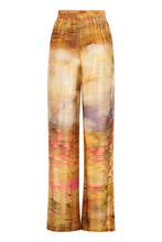 Load image into Gallery viewer, Purple Rain printed high-rise trousers
