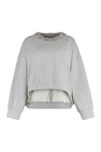 Load image into Gallery viewer, Cotton crew-neck sweatshirt
