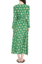 Carica l&#39;immagine nel visualizzatore di Gallery, Abito chemisier Lea in seta stampata
