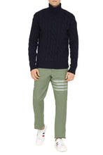 Load image into Gallery viewer, Virgin-wool turtleneck sweater
