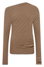 Carica l'immagine nel visualizzatore di Gallery, Maglia lupetto in misto lana a righe
