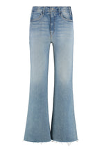 Carica l'immagine nel visualizzatore di Gallery, Jeans straight leg a vita alta
