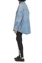 Carica l'immagine nel visualizzatore di Gallery, Camicia oversize in denim
