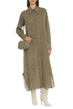 Carica l&#39;immagine nel visualizzatore di Gallery, Abito chemisier in cotone stampato
