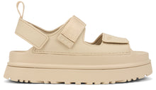 Load image into Gallery viewer, GoldenGlow sandals with Plateau
