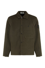 Carica l'immagine nel visualizzatore di Gallery, Overshirt in lana e nylon
