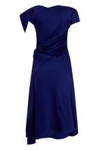 Load image into Gallery viewer, Asymmetrical dress with knot
