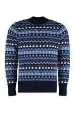 Carica l'immagine nel visualizzatore di Gallery, Pullover in lana con motivo jacquard
