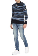 Carica l'immagine nel visualizzatore di Gallery, Pullover in lana con motivo jacquard
