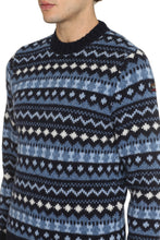 Carica l'immagine nel visualizzatore di Gallery, Pullover in lana con motivo jacquard
