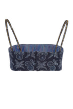 Carica l'immagine nel visualizzatore di Gallery, Crop top in denim
