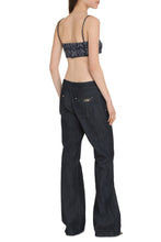 Carica l'immagine nel visualizzatore di Gallery, Crop top in denim
