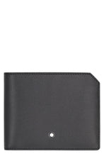 Load image into Gallery viewer, Leather flap-over wallet
