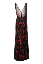 Carica l&#39;immagine nel visualizzatore di Gallery, Abito in crêpe stampato
