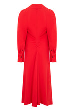 Load image into Gallery viewer, Midi dress with shirt collar
