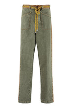 Carica l'immagine nel visualizzatore di Gallery, Jeans straight leg a vita alta
