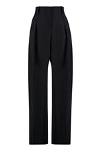 Carica l'immagine nel visualizzatore di Gallery, Pantaloni sartoriali in lana e mohair
