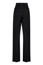 Carica l'immagine nel visualizzatore di Gallery, Pantaloni sartoriali in lana e mohair
