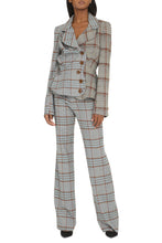 Carica l'immagine nel visualizzatore di Gallery, Blazer in motivo check
