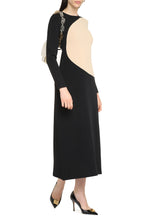 Load image into Gallery viewer, Color-block sweater dress
