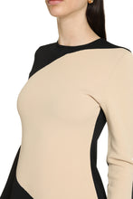 Load image into Gallery viewer, Color-block sweater dress
