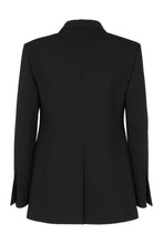 Carica l'immagine nel visualizzatore di Gallery, Blazer tuxedo con revers a contrasto
